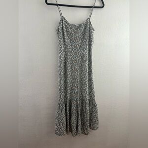 Mimi Chica floral print Midi Sundress with Spaghetti Straps size M